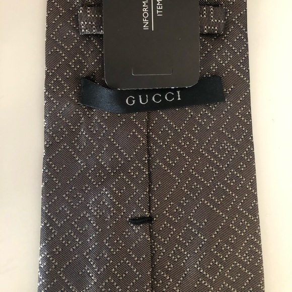 NWTG Gucci Silk Tie - Picture 2 of 5